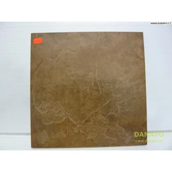 Obklad DANAPO Dlažba LINE SOLID Hnědá, glazovaná 33x33, 1,35m2