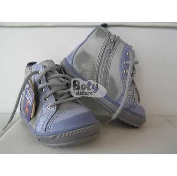 Chlapecké polobotky SANTÉ kožené boty N/730 Modrá 20