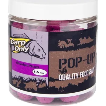 Boilies Plovoucí boilies Carp Only Pop Up Absolut Plum 80 g průměr: 12 mm