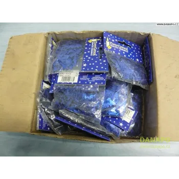 Vánoční dekorace DANAPO Vánoční dekorace - Konfety ve tvaru sklenice Modré