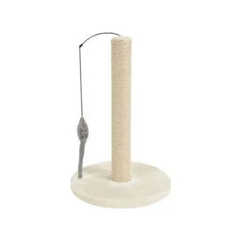 Škrabadlo sloupek s hračkou béžová 48cm Zolux