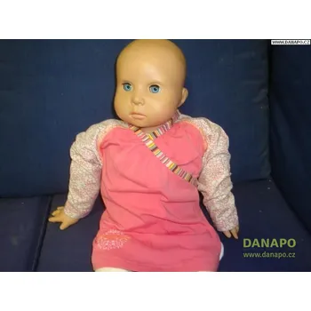 Kojenecké oblečení Noppies Růžové tričko s dlouhým rukávem Velikost: 74