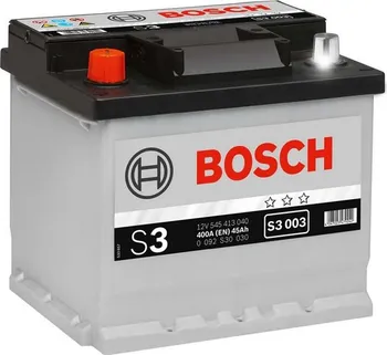 Autobaterie Bosch S3 12V 45Ah 400A 0092S30030