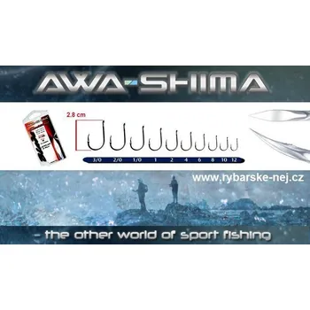 Rybářský háček Háčky Awa-Shima 1095 Cutting Blade 10 ks velikost: 8