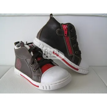 Chlapecké polobotky SANTÉ kožené boty MY/1663 Brown 19