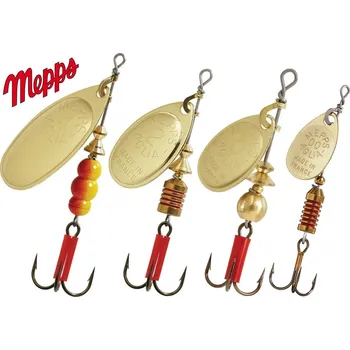 Umělá nástraha MEPPS rotační třpytka Aglia zlatá velikost: 00/1,5 g