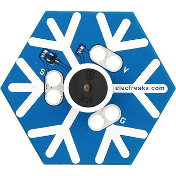 Elektronická stavebnice ElecFreaks Hrající sněhová vločka pro micro:bit