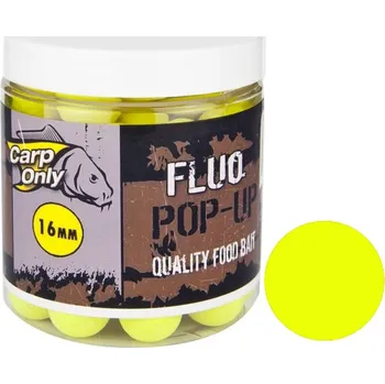 Boilies Plovoucí boilies Carp Only Fluo Pop Up Yellow 100 g průměr: 12 mm