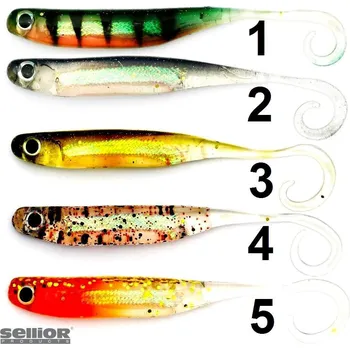 Umělá nástraha Umělé vláčecí nástrahy SELLIOR Smag Tail Shad 11,5cm barva: 2