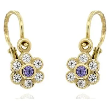 Náušnice Zlatnictví U Kostela Dětské zlaté náušnice kytičky 239338BF 182588528