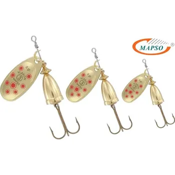 Umělá nástraha Mapso rotační třpytka Vlason - OR velikost: 2/6 g