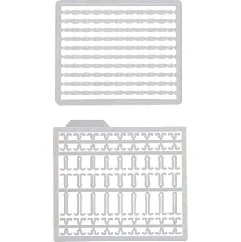 Záražky na boilí a pelety Prologic Stop Boilie Kit 2ks barva: bílá