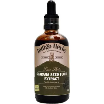 Přírodní produkt Indigo-herbs Guarana Seed Fluid extract 1:1 tincture 100 ml
