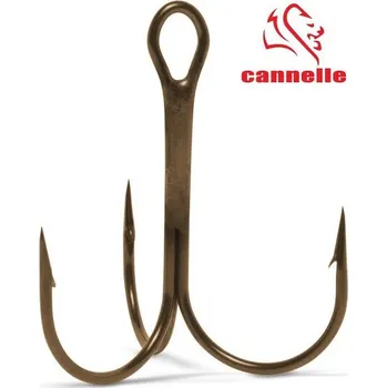 Rybářský háček Trojháčky Cannelle Round Treble 3205 Z velikost: 10