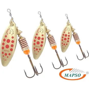 Umělá nástraha Mapso rotační třpytka Spark - OR velikost: 2/7 g