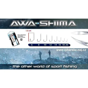 Rybářský háček Háčky Awa-Shima 2015 Cutting Blade 10 ks velikost: 12