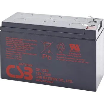 Autobaterie CSB GP1272F1 12V 7,2Ah 
