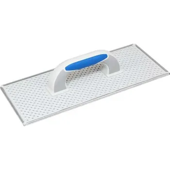 Zednické hladítko Struhadlo děrované - brus na polystyren 270x130mm na plastu