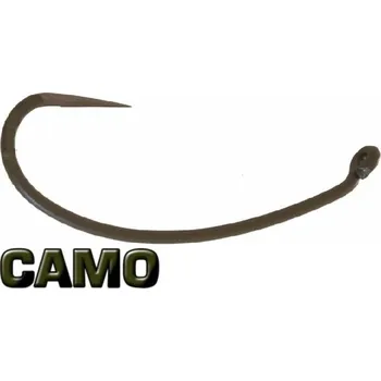 Rybářský háček Háčky Carp System Camo CKB bez protihrotu - 10 ks velikost: 6