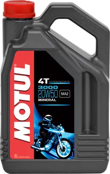 Motorový olej Motul 3000 4T 20W-50 4 l