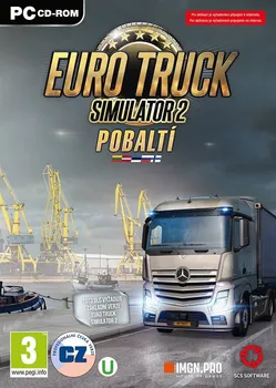 Počítačová hra Euro Truck Simulator 2: Pobaltí PC krabicová verze
