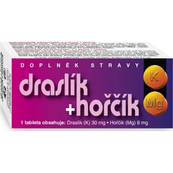 Naturvita Draslík + Hořčík 60 tbl.