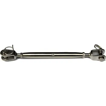 Šroub Napínací šroub M20, 2x vidlice, Nerez A4