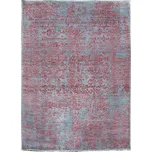 Ručně vázaný kusový koberec Diamond DC-JK 1 silver/pink, 365x550, růžová, chodba / předsíň, Diamond Carpets India - 1 rok na vrácení + DOPRAVA ZDARMA k Vám i zpět