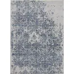 Ručně vázaný kusový koberec Diamond DC-JK 3 Silver/blue, 365x457, modrá, chodba / předsíň, Diamond Carpets India - 1 rok na vrácení + DOPRAVA ZDARMA k Vám i zpět
