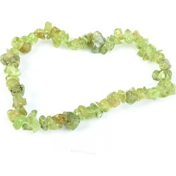 Náramek Olivín náramek sekané tvary