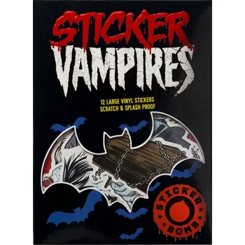 Cizojazyčná kniha Sticker Vampires – Studio Rarekwai (SRK)