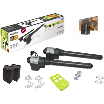 Pohon brány - sada pohonů MOOVO pro křídlové brány do 5m