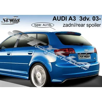 Auto-moto Spoiler střešní, křídlo Stylla Audi A3 8P 5dv. 04-08