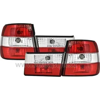 Zadní světlomet Zadní světla BMW E34 červená/chrom