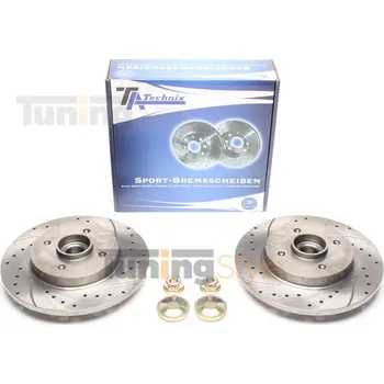 Brzdový systém Sportovní brzdové kotouče TA Technix -Zadní 268mm Citroën Berlingo,DS4,C4 Grand Picasso I