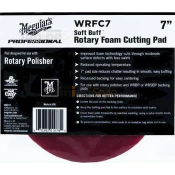 Meguiar's Soft Buff Rotary Foam Cutting Disc 7" - korekční kotouč pro rotační leštičku