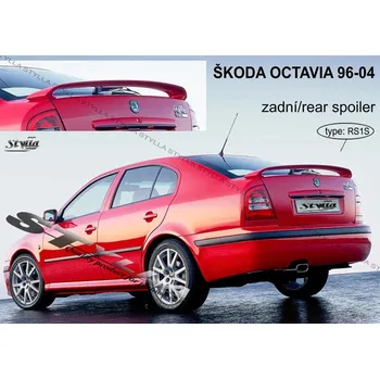 Auto-moto Spoiler zadní kapoty, křídlo RS Stylla - Škoda Octavia I htb 96-04
