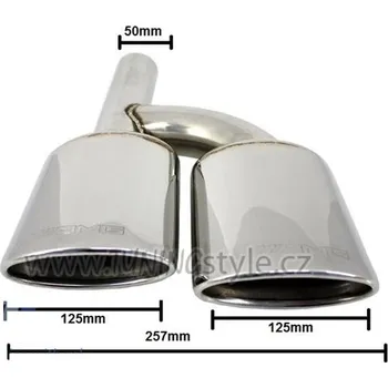 Koncovka výfuku Sportovní koncovka výfuku Mercedes-Benz AMG look C63 L design