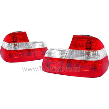 Zadní světlomet Zadní světla BMW E46 98-01 červená/chrom krystal