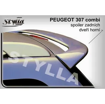 Auto-moto Spoiler zadní dveří horní křídlo Stylla Peugeot 307 combi 02-