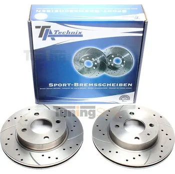 Auto-moto Sportovní brzdové kotouče TATechnix-Přední 240mm Nissan Sunny II+III,Nissan 100NX