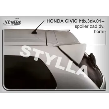 Auto-moto Spoiler zadní dveří horní, křídlo Stylla Honda Civic 3dv. 01-06