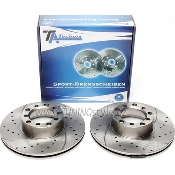 Brzdový kotouč Sportovní brzdové kotouče TA Technix - přední chlazené 278mm-Mercedes-Benz S-Klasse W116 / SL/ Coupe