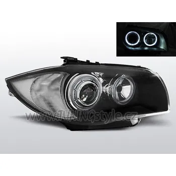 Přední světlomet Přední světla LED Angel Eyes BMW 1 E87/E81/82/88 04-11 černá