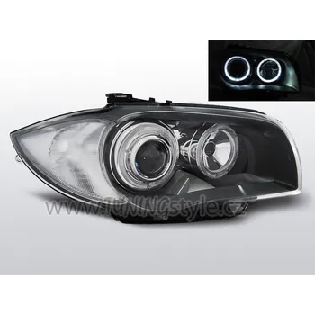 Přední světlomet Přední světla LED Angel Eyes BMW 1 E81/E87 04-07 šedá