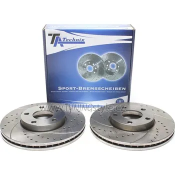 Auto-moto Sportovní brzdové kotouče TA Technix - přední chlazené - VW Passat 3B / 3BG 282mm
