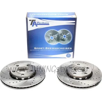Auto-moto Sportovní brzdové kotouče TA Technix - přední chlazené 276mm - Audi 100/200 /Quattro