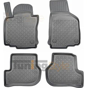 autokoberec Přesné plastové koberce, vaničky s vysokým okrajem - VW Scirocco 08-