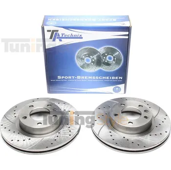 Auto-moto Sportovní brzdové kotouče TATechnix-Přední 286mm Opel Omega B