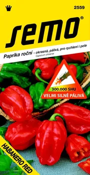 Semeno SEMO Habanero Red paprika roční 15 ks